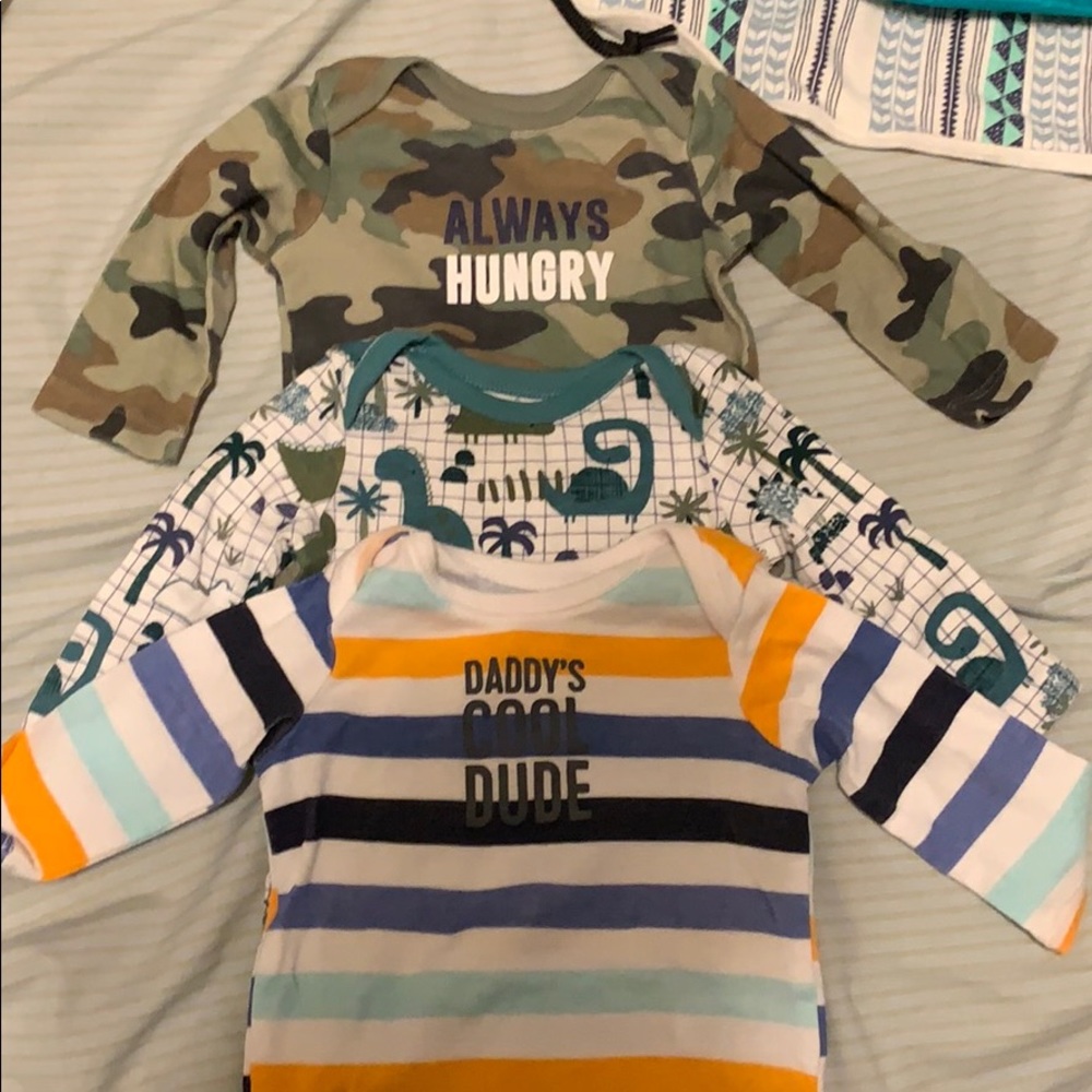 Long sleeve baby shirts